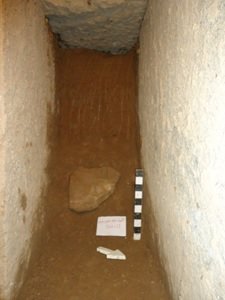 آبراهه جدید کشف شده در تخت‌جمشید ۱۳۹۶