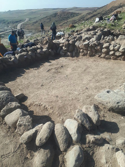 نخستین فصل از کاوشهای باستان شناسی در قیزیل قلعه مشگین شهر