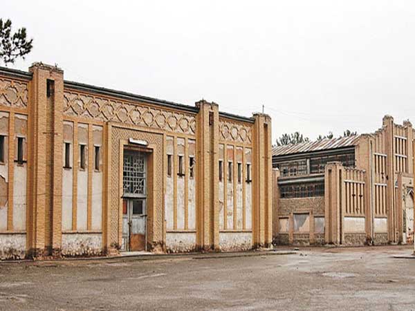نمای داخلی کارخانه ریسباف در اصفهان