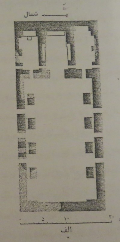 تصویر 16 – تیسفون، قصر بنت القاضی: طبقه پائین (کلیسای کاوش شده)، (رویتر ، 1387:162الف)