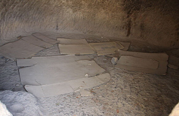 حضور معتادان در محوطه‌ی 2000 ساله مرودشت استان فارس