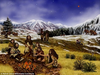انسان های اولیه از یک فوران آتشفشانی جان سالم به در بردند