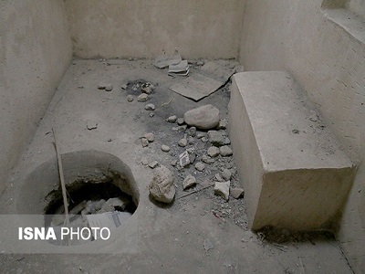 حمام تاریخی پشته ایسین در معرض تخریب دوباره/ مرمت هم اثر نکرد
