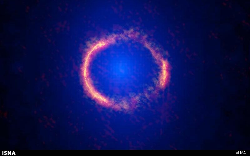 حلقه اینشتین در فضا پیدا شد 