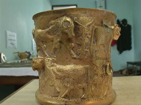 نفيس ترين جام ايران باستان در مشگين شهر کشف شد.