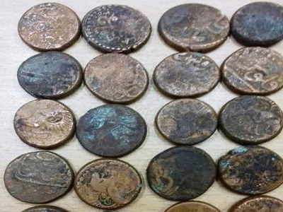 کشف سکه تاریخی 2000 ساله در زرندیه
