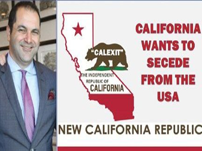 یک ایرانی در پشت پرده جدایی‌طلبی کالیفرنیا!؟