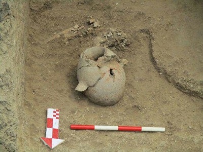 کشف تدفین عصر آهن از محوطه تاریخی در گرگان