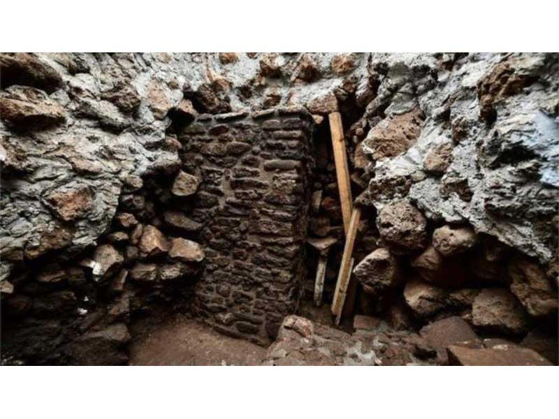 کشف معبد باستانی پس از زلزله مکزیک 