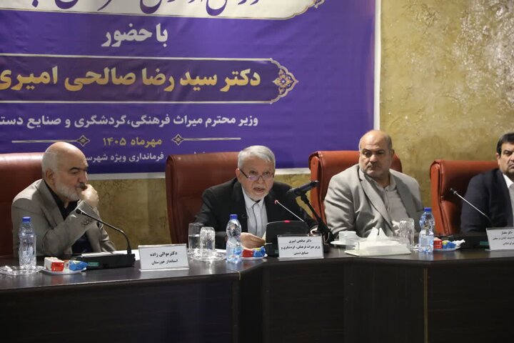 وزیر میراث فرهنگی: آبادان و خرمشهر، گنجینه های تاریخی و فرهنگی ایران هستند