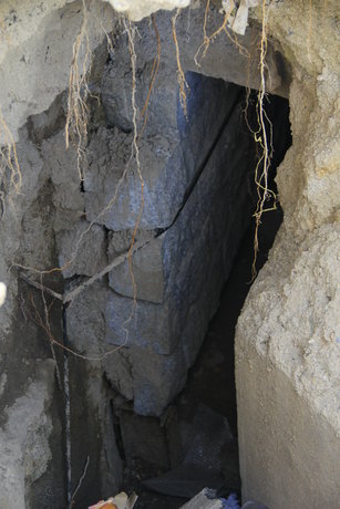 ریزش سقف شهر زیرزمینی «سامن»