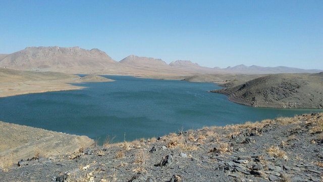 منطقه کوچری و آبگیری سد