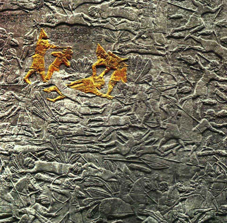 در پایان روز نبرد اولای، سپاهیان عیلام، از ارتش خونریز آشور شکست می‌خورند.