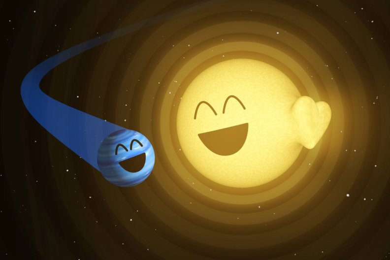 کشف ستاره ای که عاشق سیارۀ خود است!