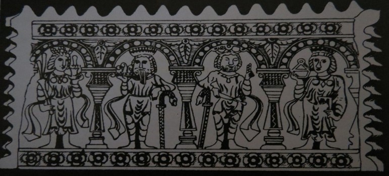 سغد – استودان – ایزدان زرتشتی سده 7 میلادی