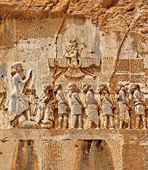 كتيبه بيستون، بزرگترین یادگار از دوران باستان و پادشاهی داریوش