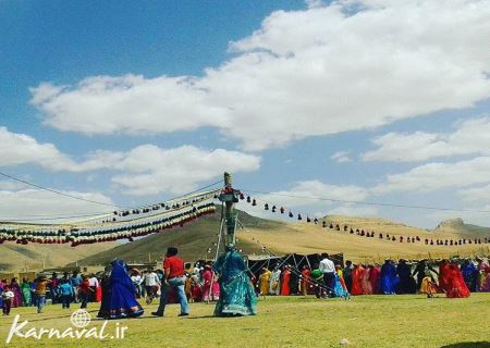 ایل قشقایی در تنگه هایقر