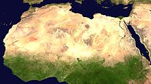 صحرای بزرگ آفریقا از دید دوربین ماهواره