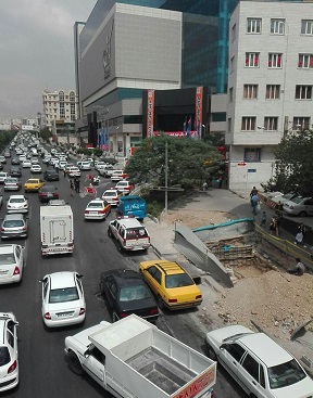 مجتمع ترافیک ساز غرب تهران