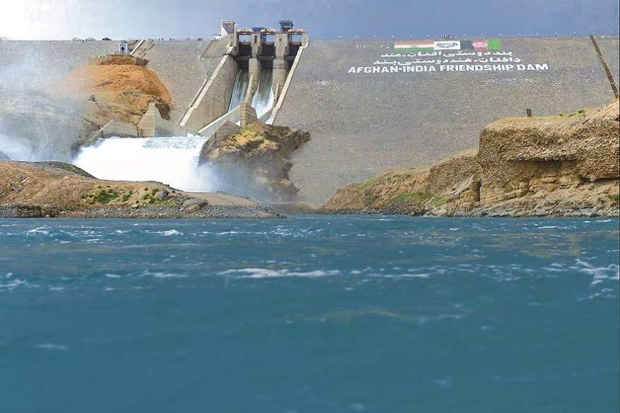 بند سلما یا دوستی بر بالادست بر روی رودخانه هریرود در افغانستان  موجب خشکی سد دوستی بین ایران و ترکمنستان