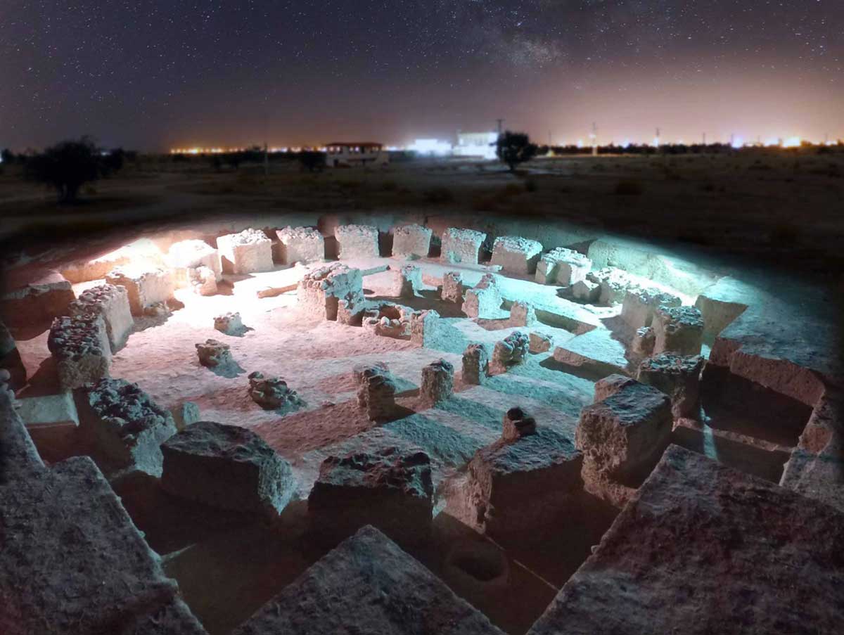 نمونه ای از ابتکارات معماری دوره ساسانی در پس کرانه های شمالی خلیج فارس