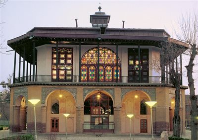 کاخ موزه چهل ستون قزوین 