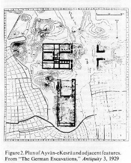 تصویر 5  - پلان طاق کسری (Keall،2011: 2)