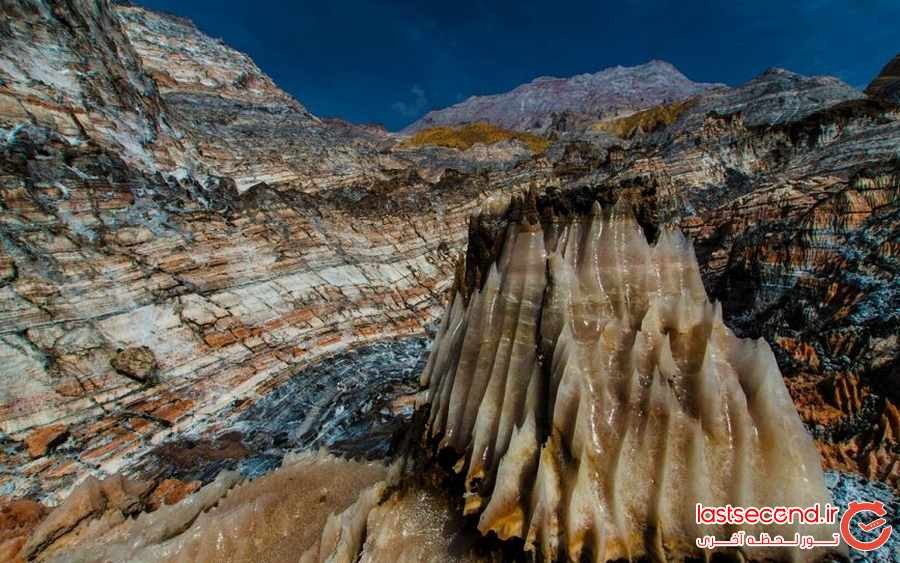 گنبد نمکی جاشک یکی از رموز طبیعت بوشهر