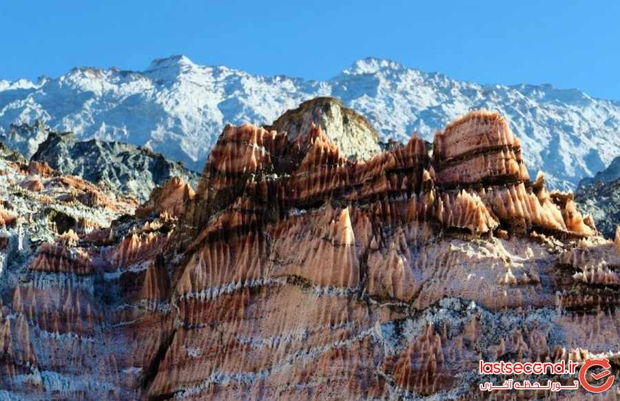 گنبد نمکی جاشک یکی از رموز طبیعت بوشهر