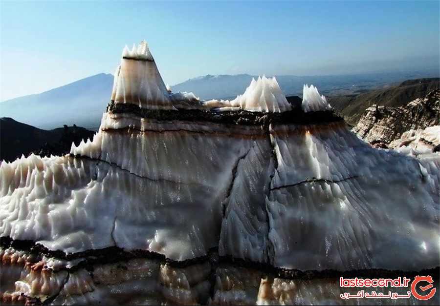 گنبد نمکی جاشک یکی از رموز طبیعت بوشهر