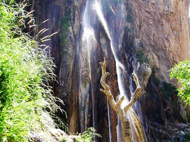 آبشار مارگون سپیدان فارس