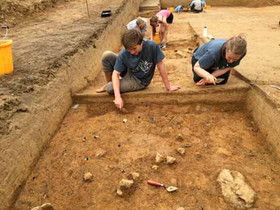 حفاری در جزیره جرسی انگلیس