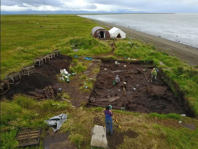 کشف بقایای یک قتل‌عام در آلاسکا