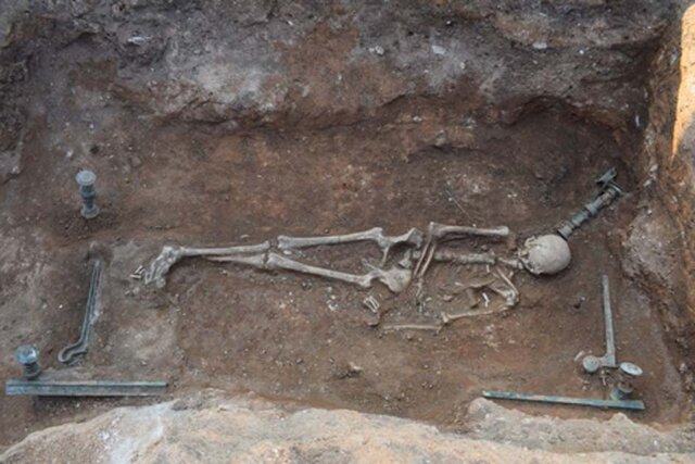 کشف مقبره باستانی دوران پیش از میلاد مسیح در یونان
