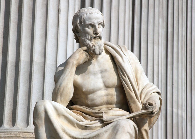 مجسمه هرودوت پدر تاریخ