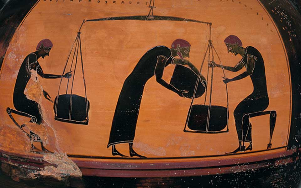 اقتصاد در یونان باستان