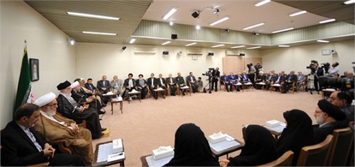  دیدار رئیس جمهور و اعضای هیئت دولت 