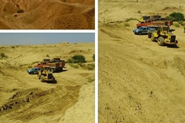 خاک‌برداری‌ گسترده اطراف بنای تاریخی چغازنبیل!