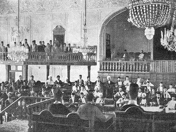 گشایش نخستین پارلمان مشروطه