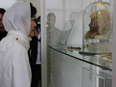 بازدید رئیس‌جمهور کره‌جنوبی از موزه ملی