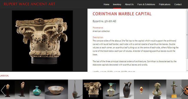 صفحه کمپانی «هنر کهن»