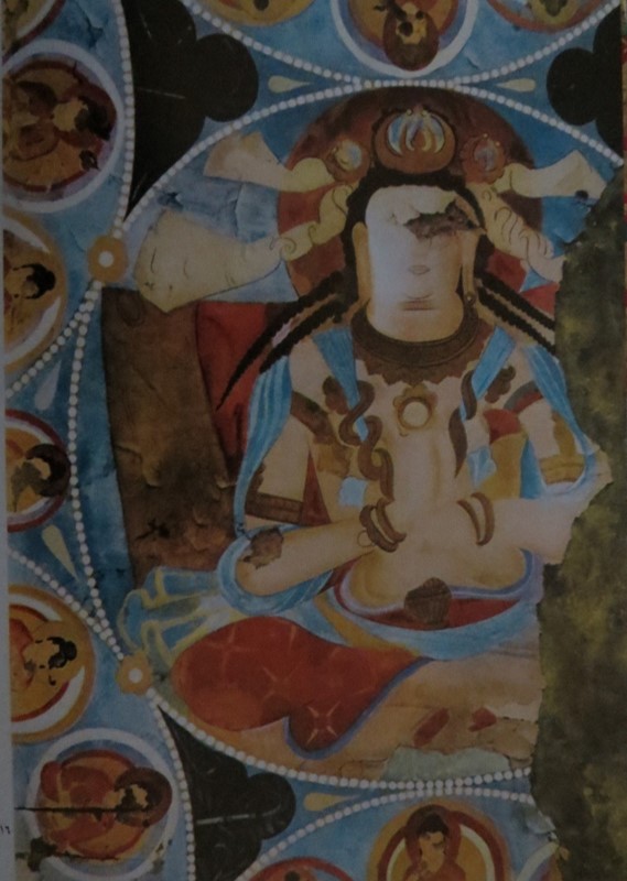 نقاشی دیواری از بودیسا توای زیبا