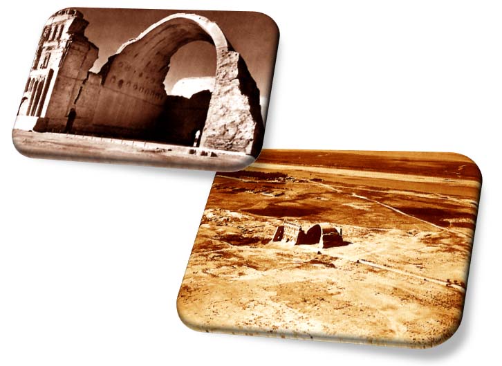 بررسی کاوش و معماری تیسفون در دوره ساسانی