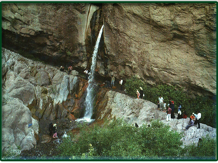 آبشارهای کرمان (پنج - آبشار راین یا زر رود)                                                                                                                                                                                                                                                                 