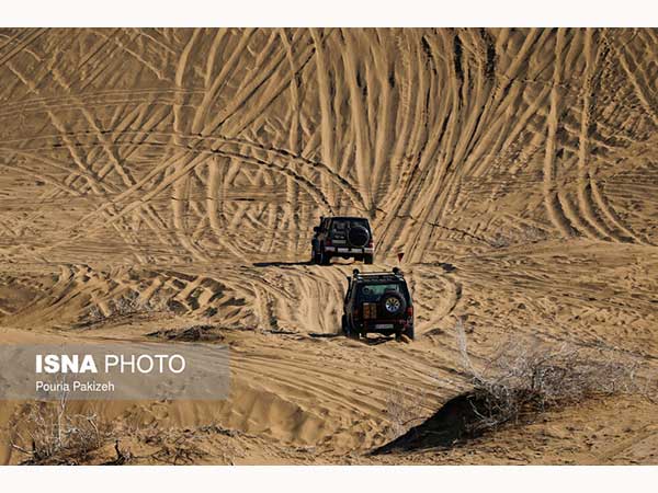 رد آفرود بر تن «مرنجاب»