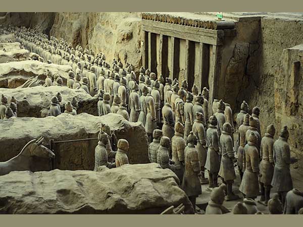 ردپای هنر یونانی در ارتش مشهور چین
