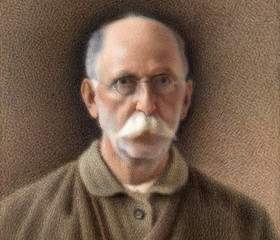 محمد غفاری (کمال الملک) نوجوانی که ناصرالدین شاه را مجذوب هنر خود کرد.