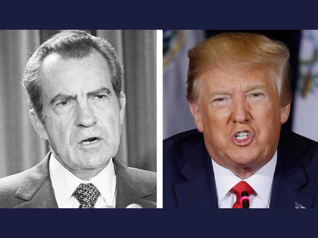 ضرر ترامپ بیش از نیکسون است - استیضاح حیاتی است.