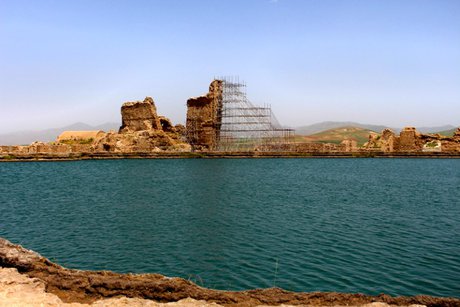 محوطه جهانی تخت‌سلیمان، زیر ذره‌بین آلمان‌ها