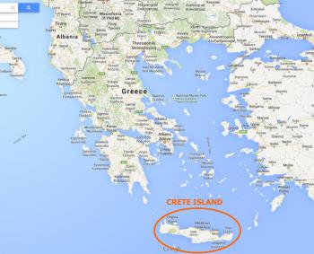 جزیره کرت مرکز اصلی تمدن مینوسی‌ها